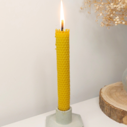 Świeca z węzy pszczelej Długa 22 cm