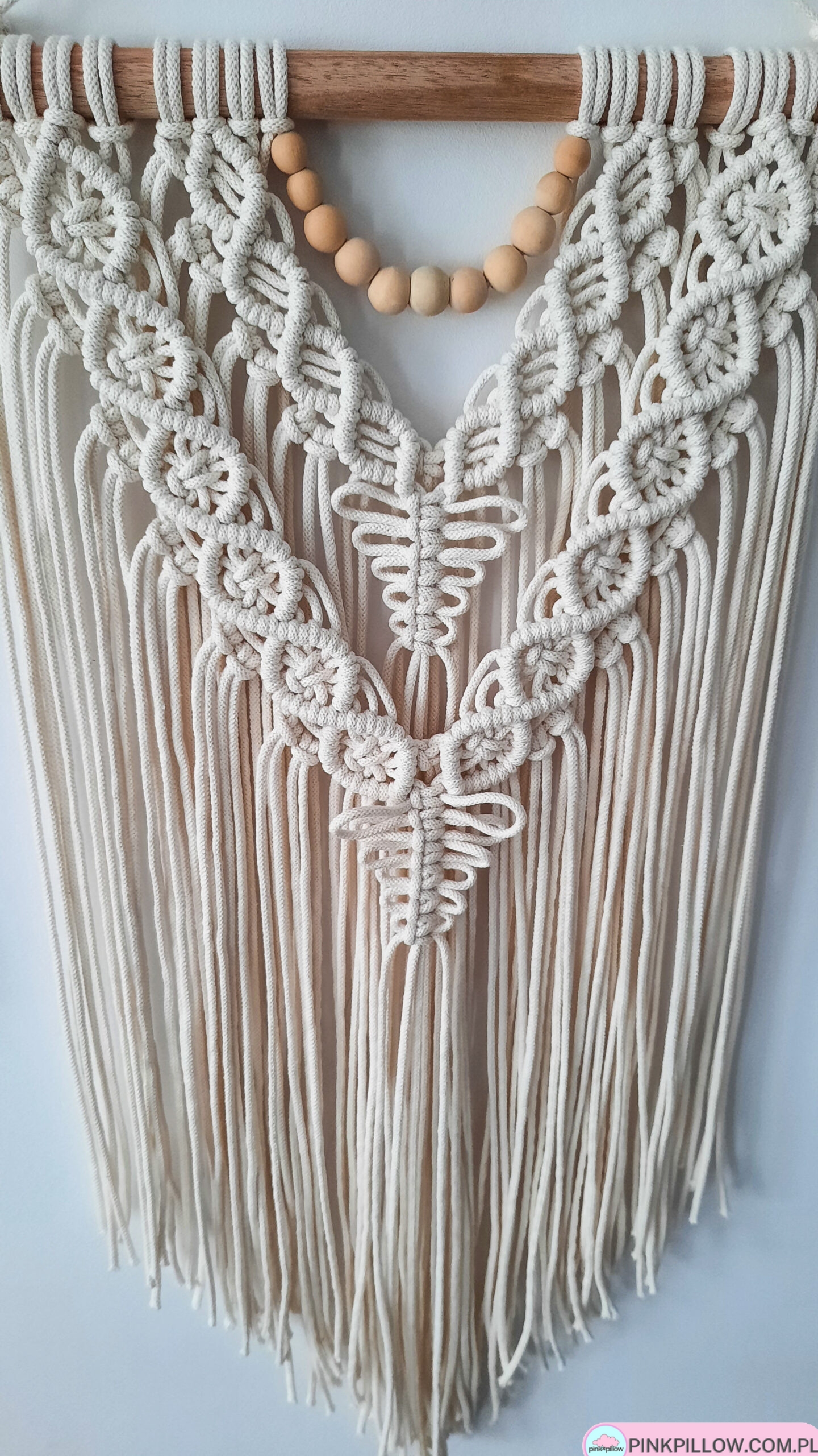 Makrama ścienna Eva - Wymiary 40x80 cm - Różne Kolory - obrazek 2