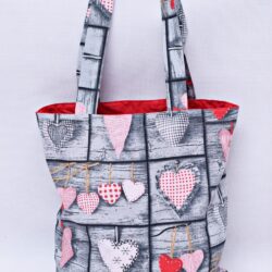 Torba w Serduszka Retro