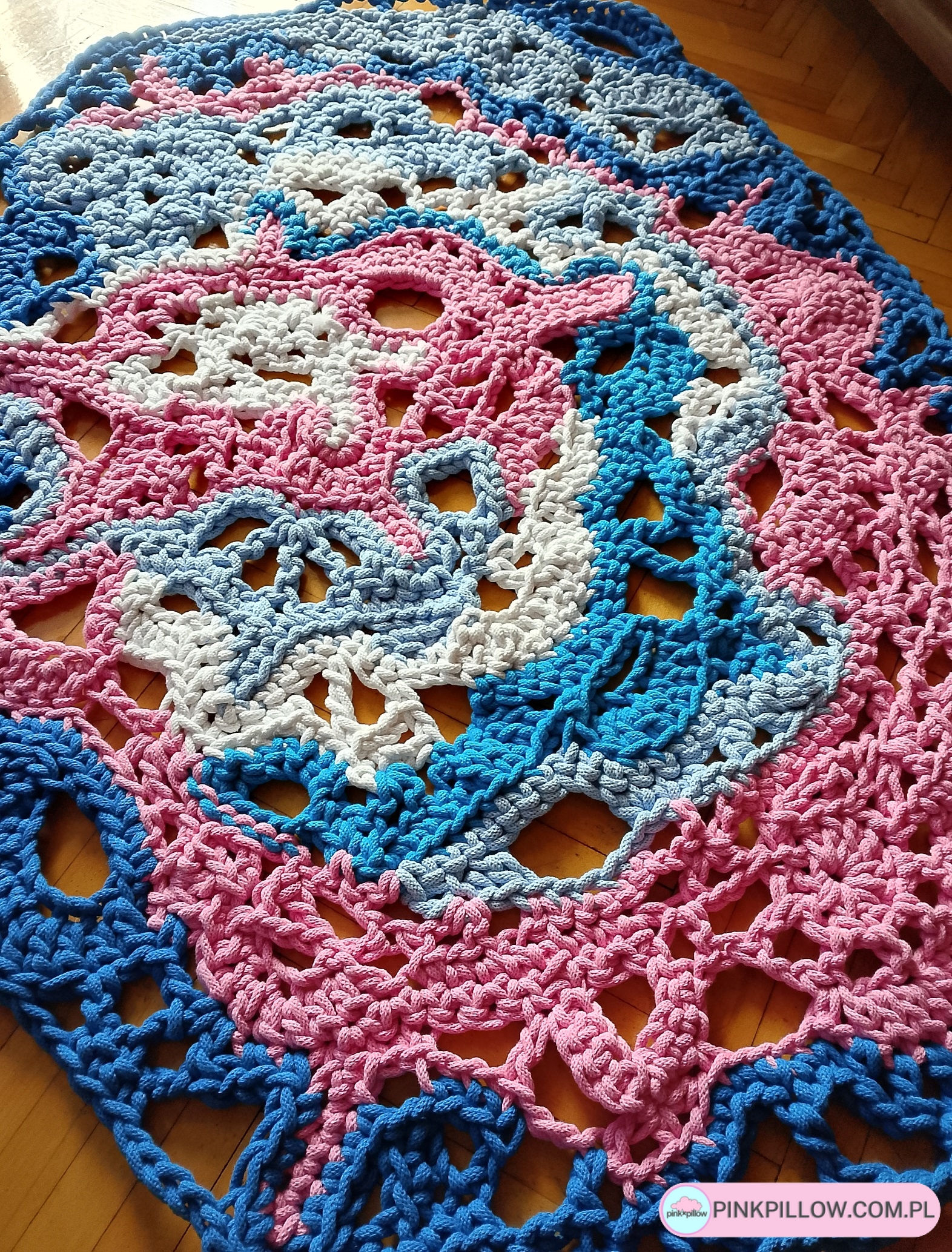 Dywan Abstarkcyjny Kolorowy - Wzór Freeform - Wymiar 115x85 cm - obrazek 2