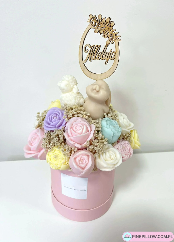 Wielkanocny Flower Box z wosku - Różne Zapachy