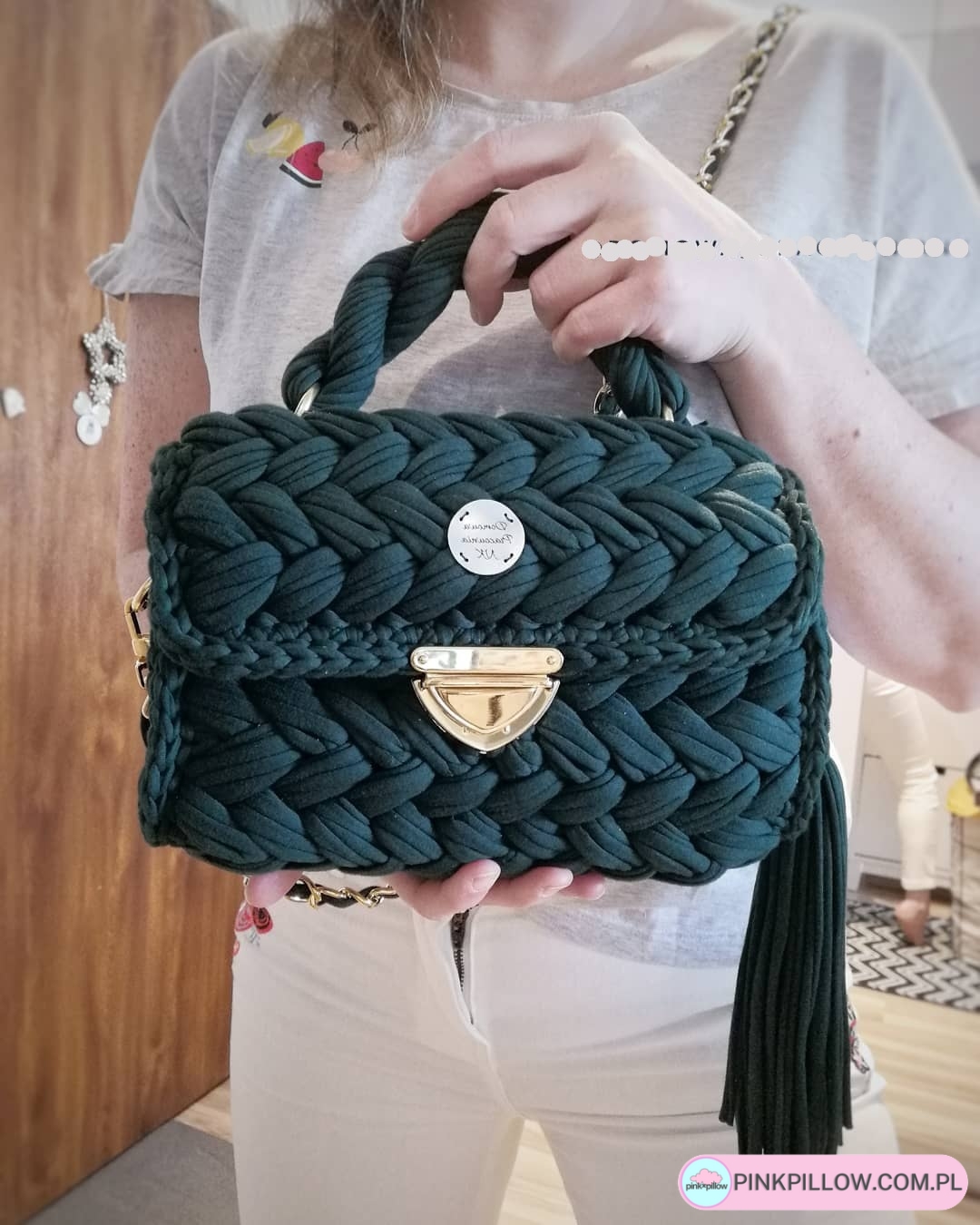 Damska Torebka Puffka Kopertówka - Różne Kolory - obrazek 6