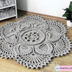 Dywan ze sznurka bawełnianego - Kolor Szary