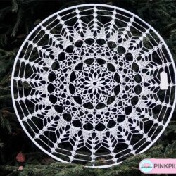 Mandala na ścianie "Wzór 2" - Średnica 50 cm - Różne Kolory