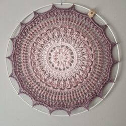 Mała Mandala 40 cm na obręczy - Wzór Gardena Mini