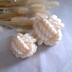 Świeca sojowa Motek Wełny, Kłębek - Różne Rozmiary