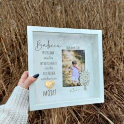 Ramka dla Babci i Dziadka ze zdjęciem - Personalizowana