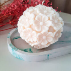 Świeca sojowa Kula Kwiatów