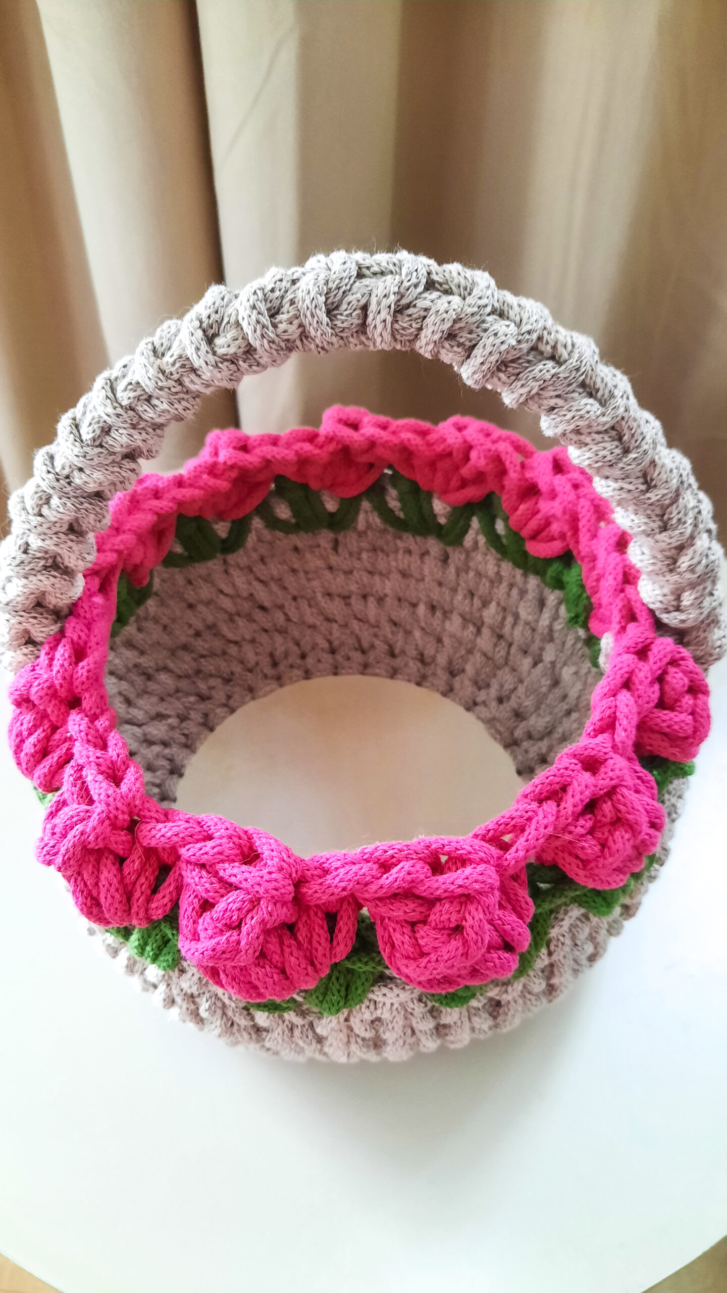 Koszyczek Wielkanocny ze Sznurka - Środek