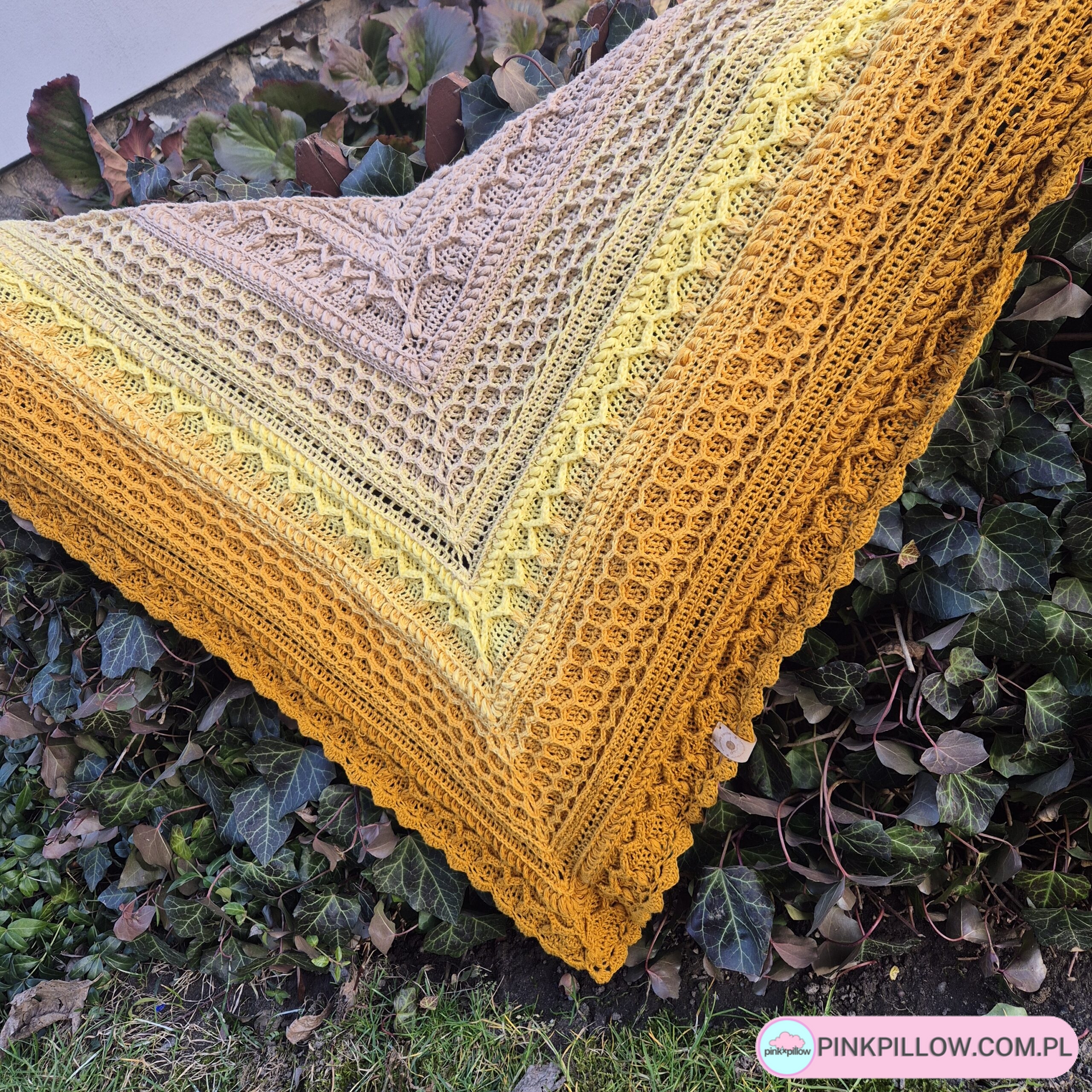 Złota Chusta ze sznurka "Aries"