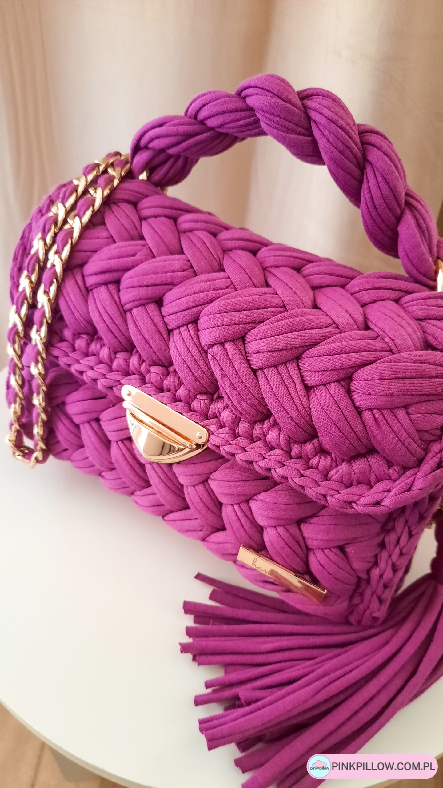 Torebka Puffka w kolorze Fuksja