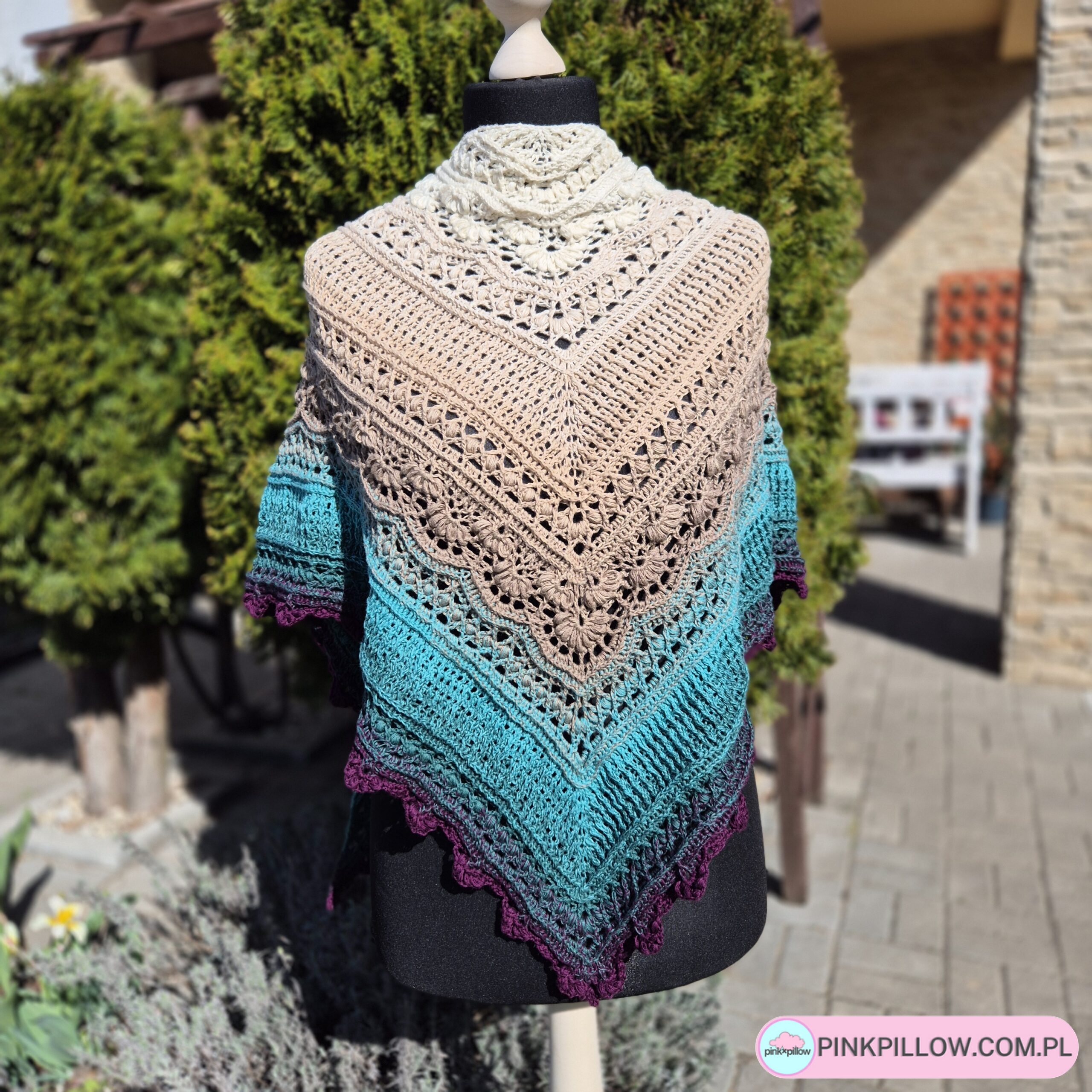 Chusta ze sznurka zdobiona OPHIUCHUS