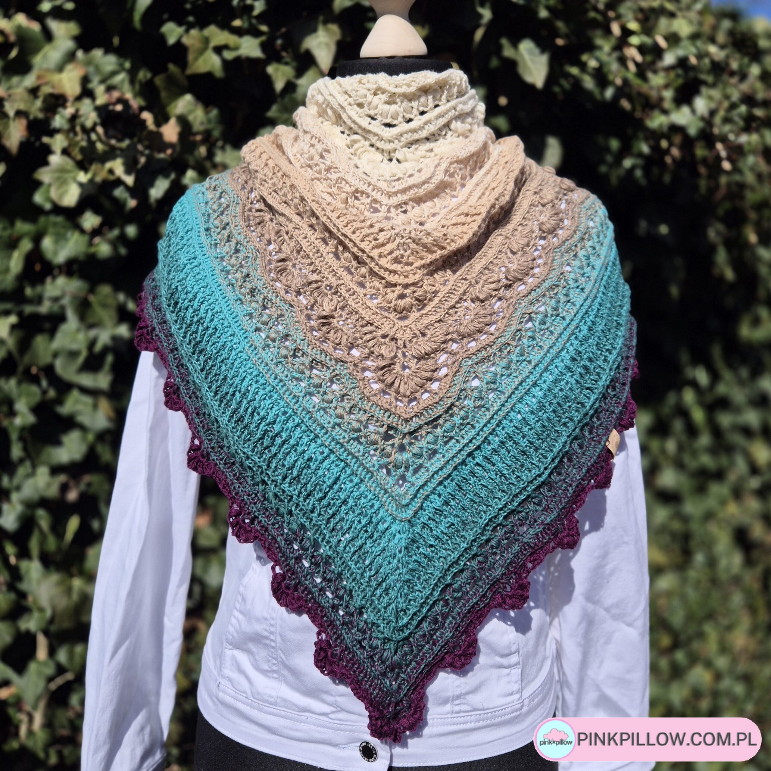 Chusta na szydełku - Wzór OPHIUCHUS