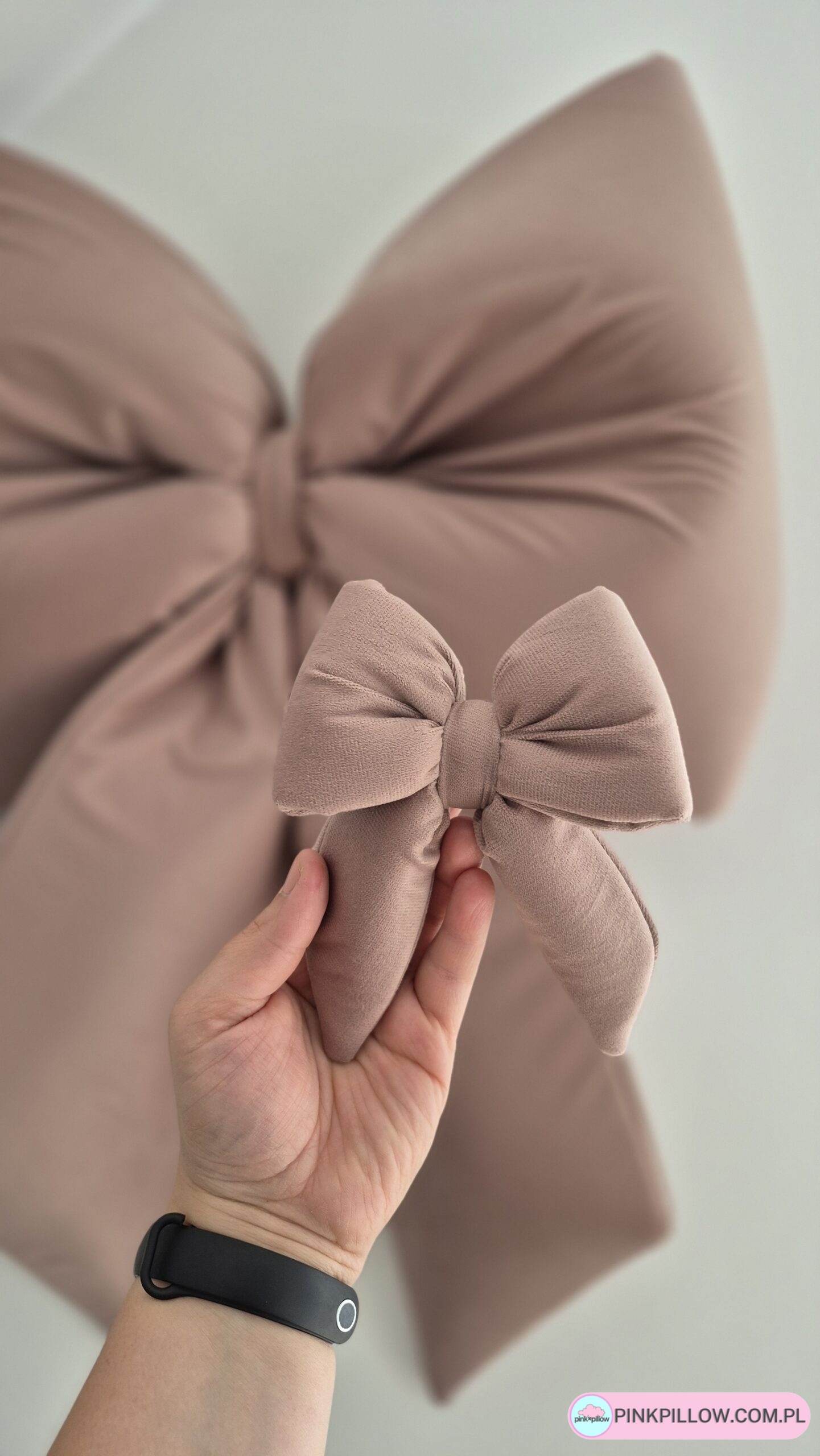 Kokardka Dekoracyjna materiałowa - Różne Kolory - obrazek 2