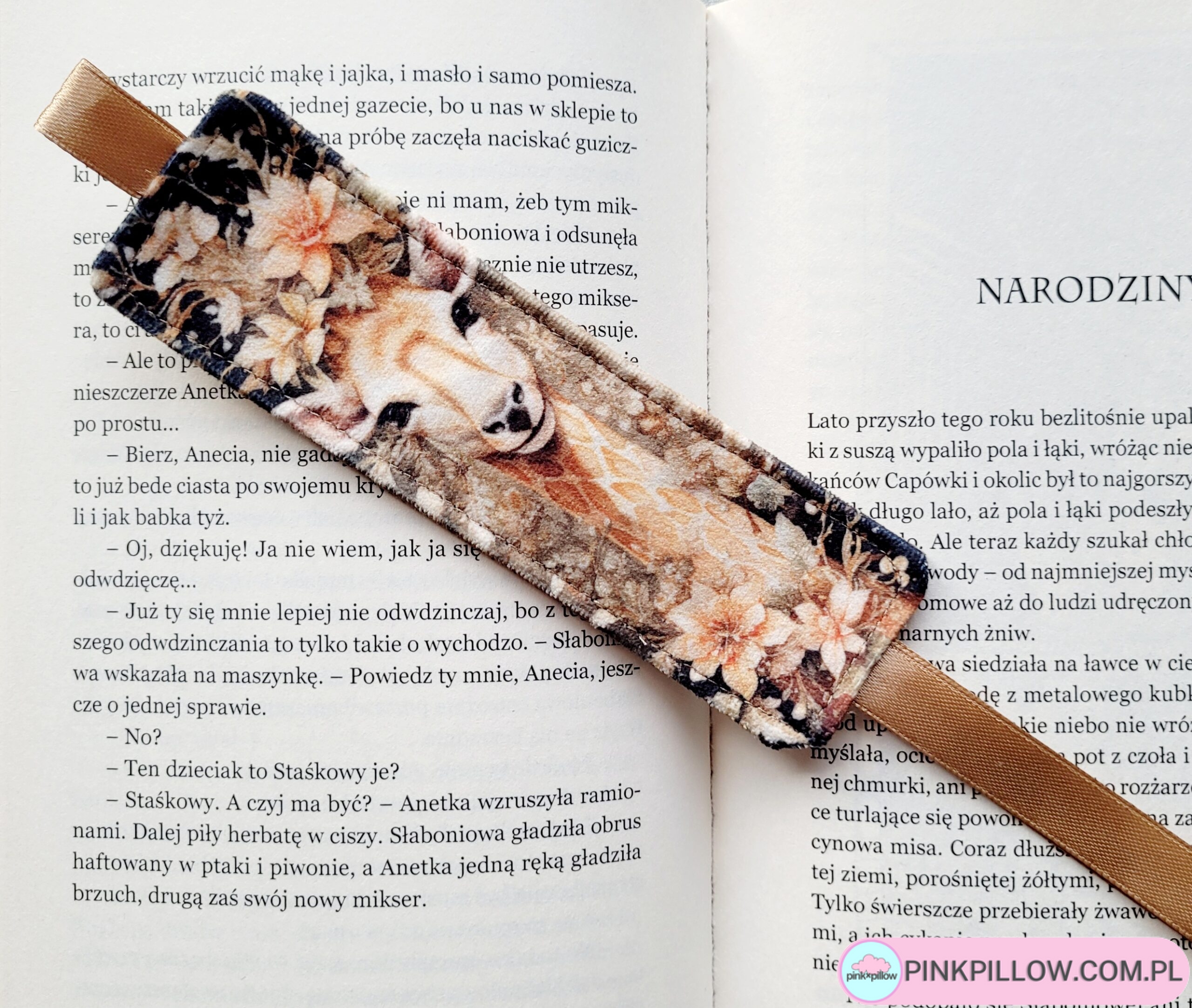 Zakładka do książki - Wzór Żyrafa