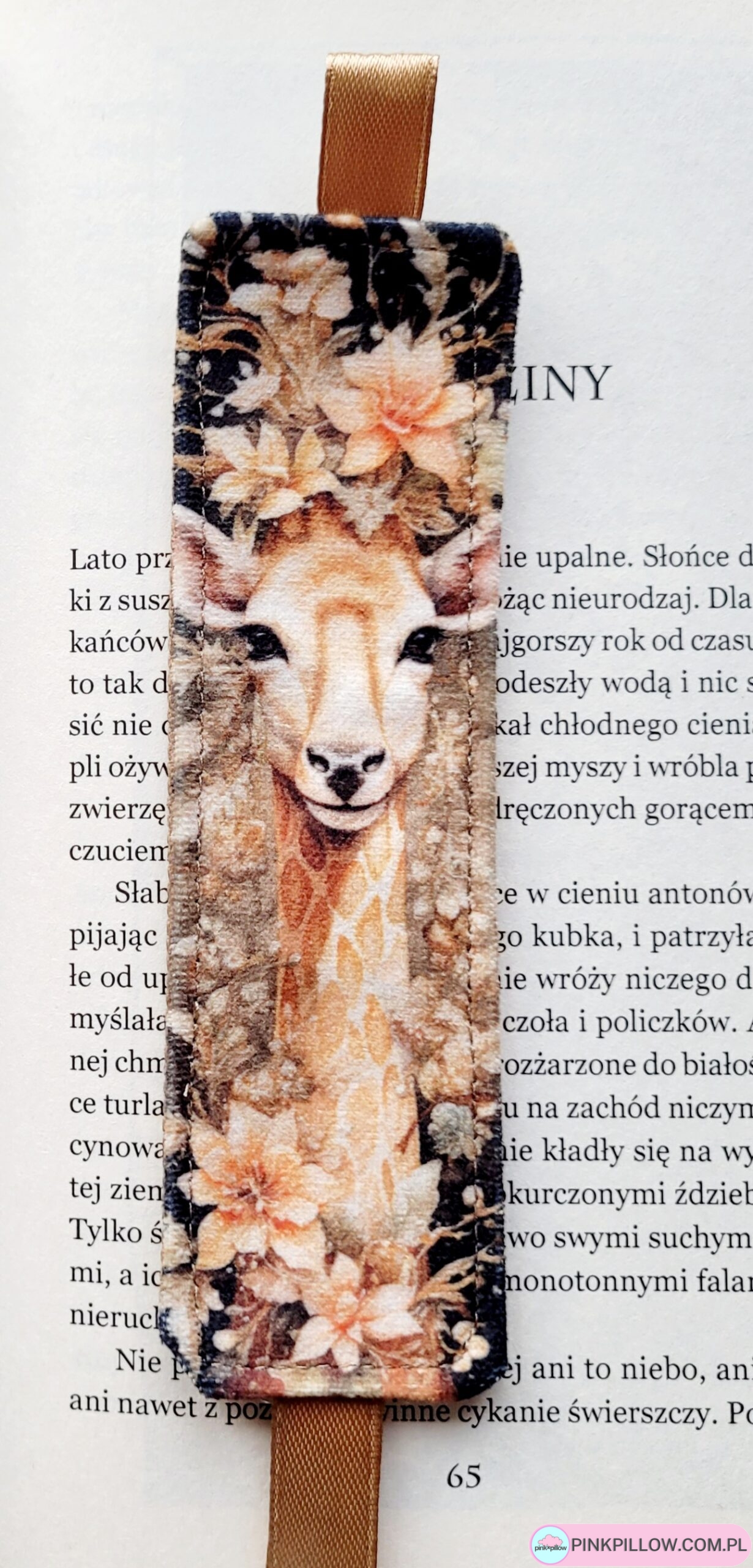 Zakładka do książki - Wzór Żyrafa - obrazek 2