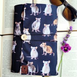 Etui na okładkę Książki lub Notesu - Wzór Szczurki 2