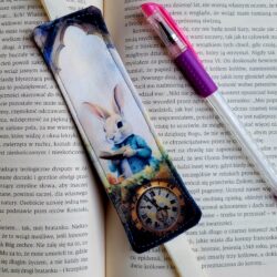 Zakładka do książek - Wzór Królik 1