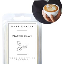 Wosk zapachowy do Kominka - Zapach Ziarno Kawy, Wanilia i Karmel