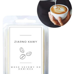 Wosk zapachowy do Kominka - Zapach Ziarno Kawy, Wanilia i Karmel