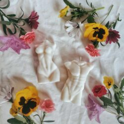 Świeca Kobieta i Mężczyzna - Zestaw 2 szt. - Dostępne Różne Kolory