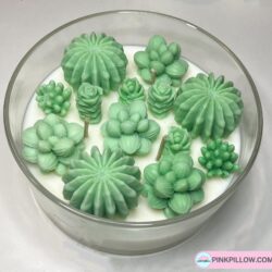 Świeczka Kaktus i Sukulenty - Duża