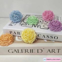 Mała Świeca Peonia - Różne Kolory