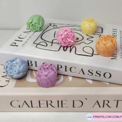 Świeczka Piwonia Zwinięta - Różne Kolory