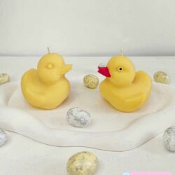 Świeczka Kaczuszka z wosku sojowego - Różne Kolory