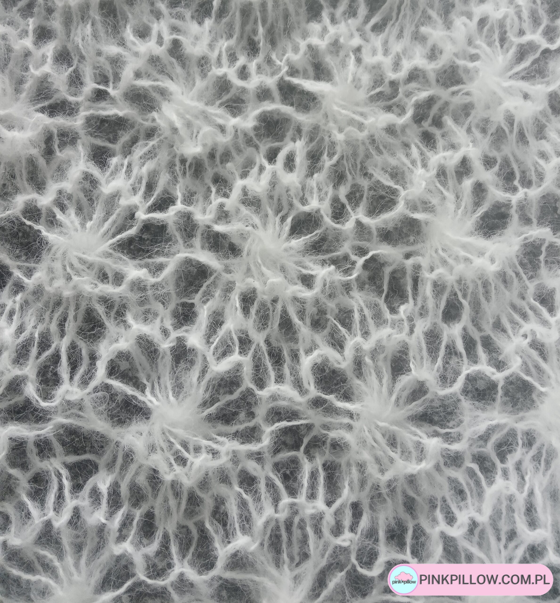 Biała Narzutka do sukienki - Wymiary 165x45 cm - obrazek 3