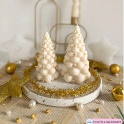 Świeczki w kształcie Choinki - Różne Rozmiary