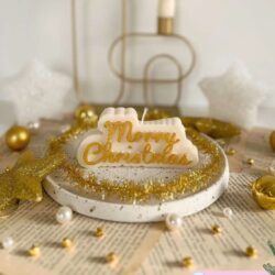 Świeczka Merry Christmas