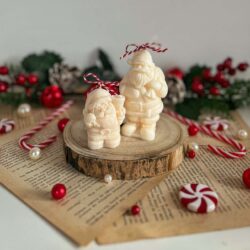 Świeczka Mikołaj - Różne Kolory