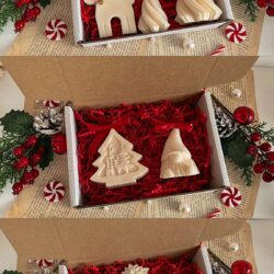 Zestaw Świec na prezent na Święta - Różne Warianty