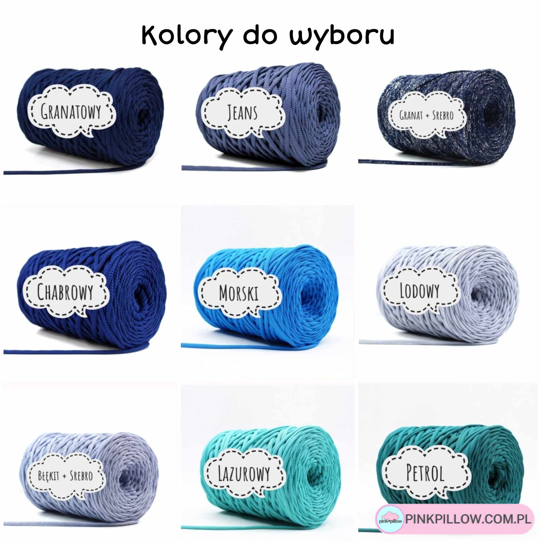 Torba Damska ze sznurka z Podszewką - Różne Kolory - obrazek 9