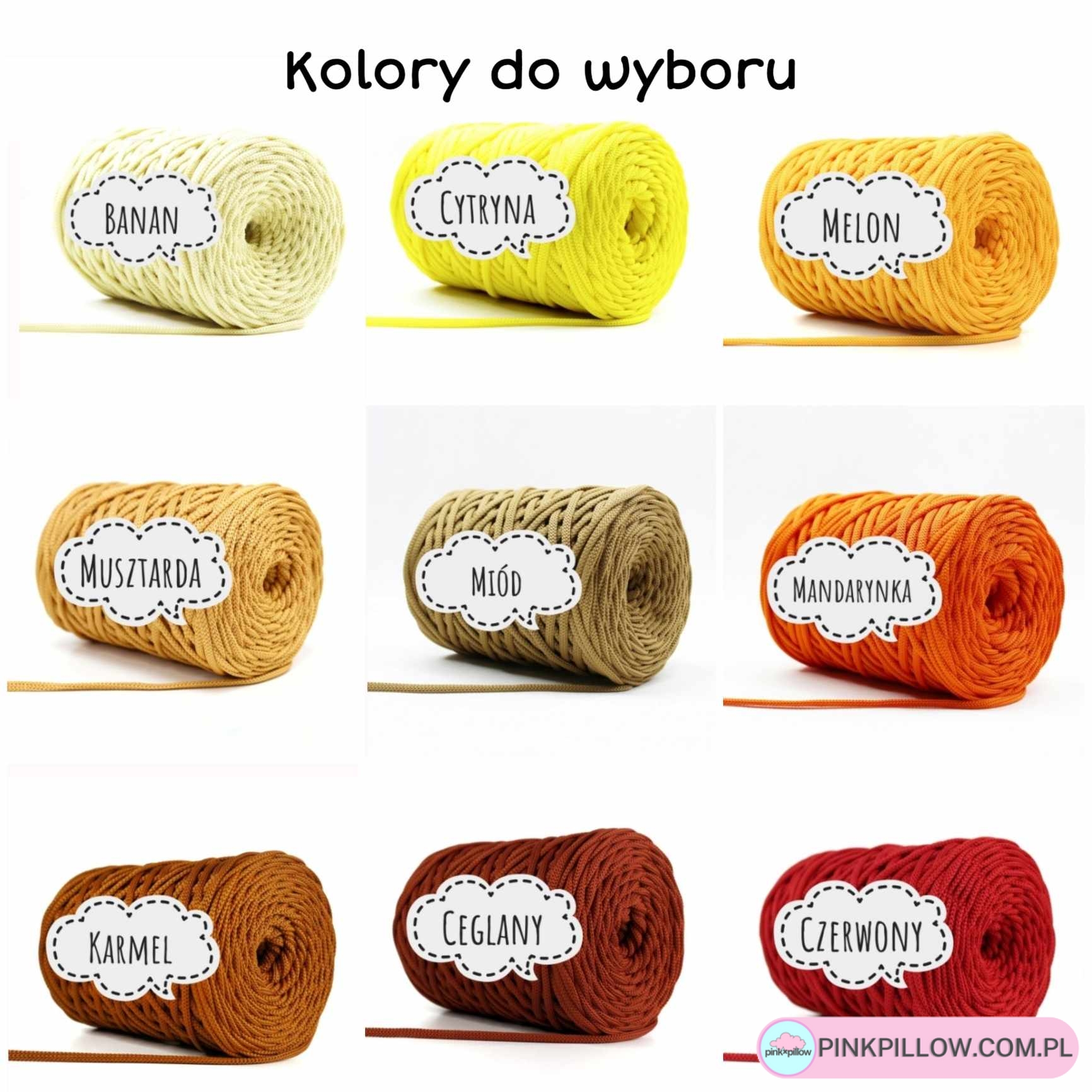 Torba Damska ze sznurka z Podszewką - Różne Kolory - obrazek 10