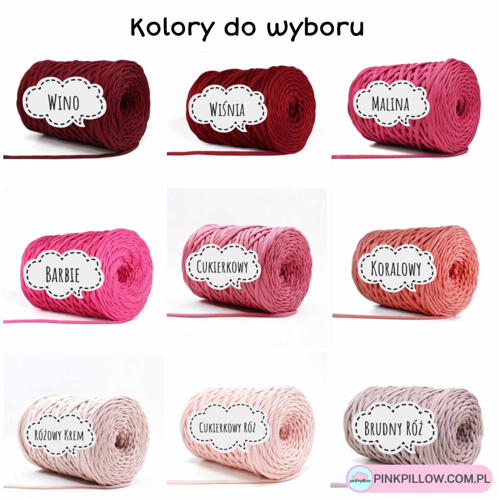 Torba Damska ze sznurka z Podszewką - Różne Kolory - obrazek 13