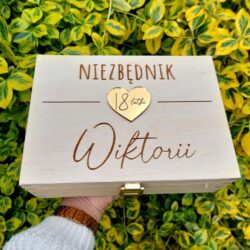 Pudełko na 18 Urodziny "Niezbędnik Osiemnastolatka/i"