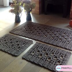 Zestaw Dywaników łazienkowych Simon - Kolor Mokka