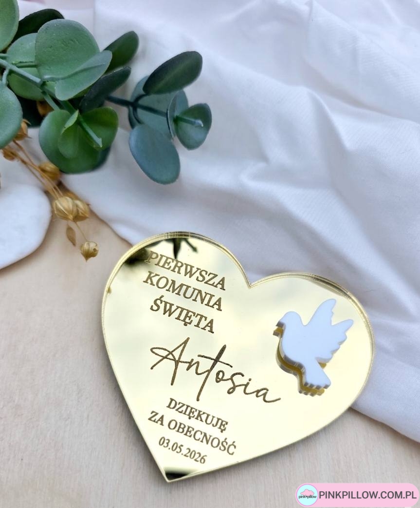 Prezenty dla Gości Komunijnych w formie Magnesu z Grawerem - obrazek 3