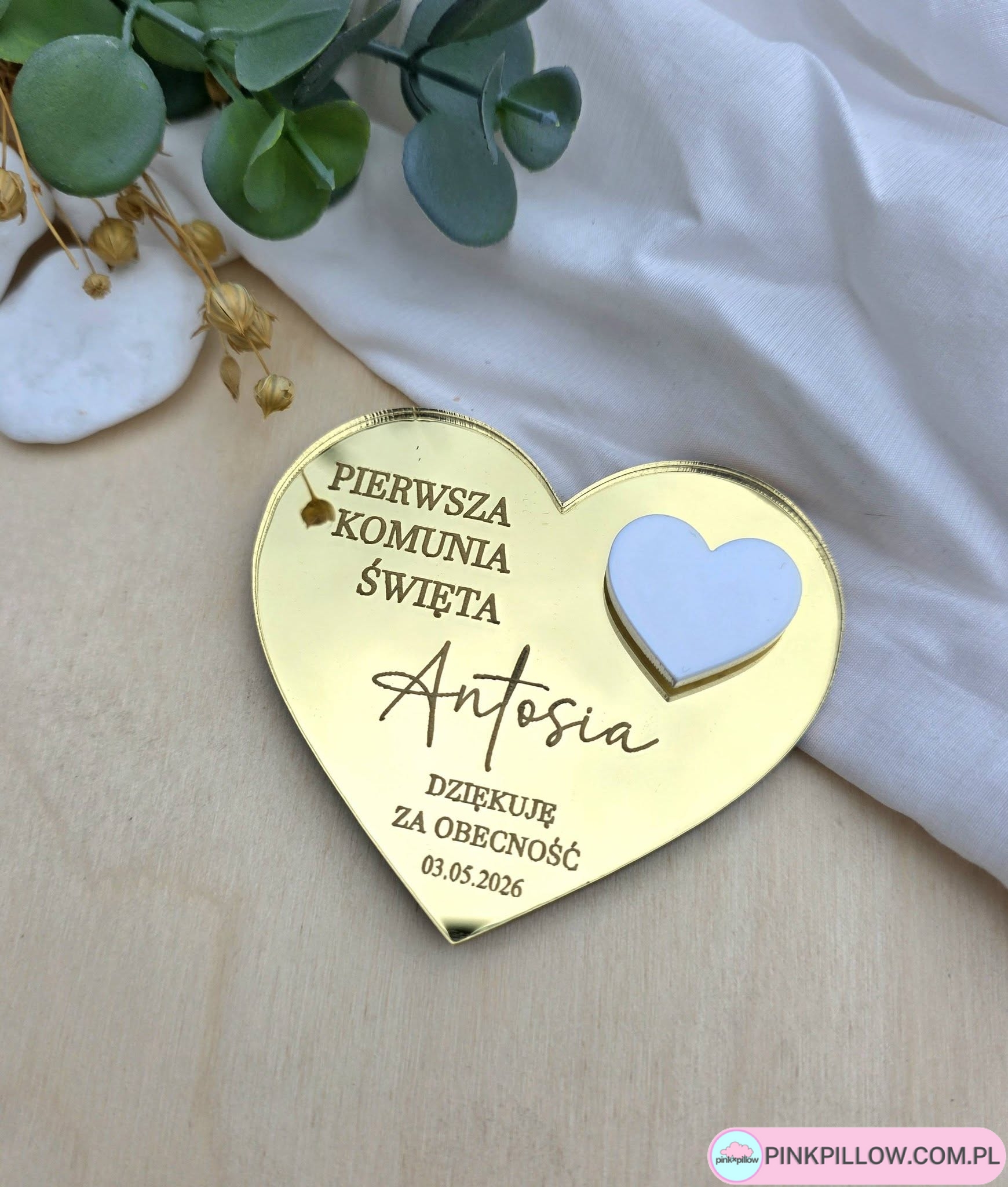 Prezenty dla Gości Komunijnych w formie Magnesu z Grawerem - obrazek 4