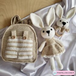 Mały Plecaczek dla dziecka do żłobka + Maskotka