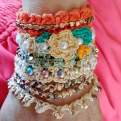 Szeroka Bransoletka Boho Damska