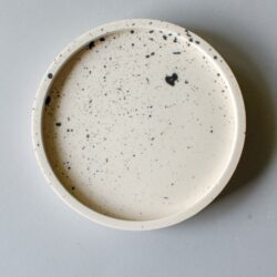 Podstawka mała okrągła z gipsu polimerowego – Średnica 10 cm