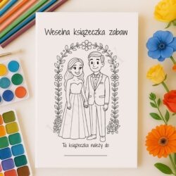 Weselna Książeczka zabaw PDF dla Dzieci