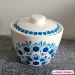 Cukiernica Retro ręcznie malowana z Mandalą