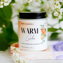 Naturalna Świeca zapachowa Warm Glow - Pojemność 150 ml