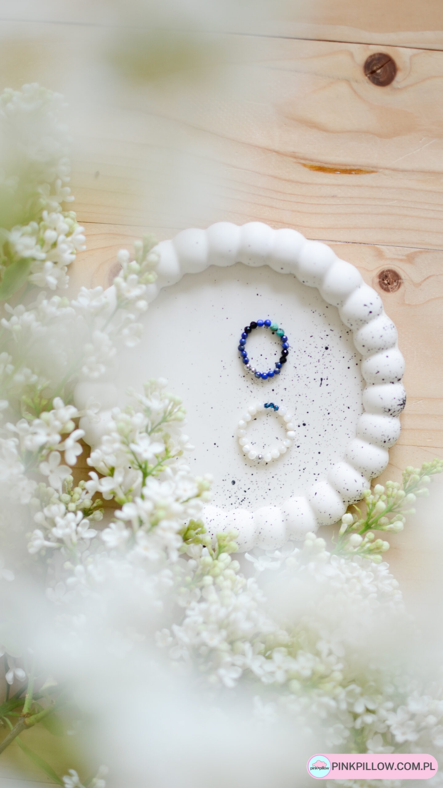 Podstawka Bubble z gipsu - obrazek 3