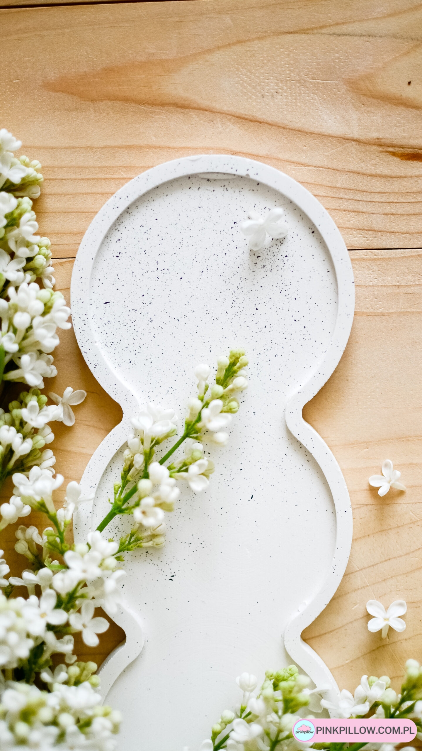 Potrójna podstawka z gipsu - obrazek 2