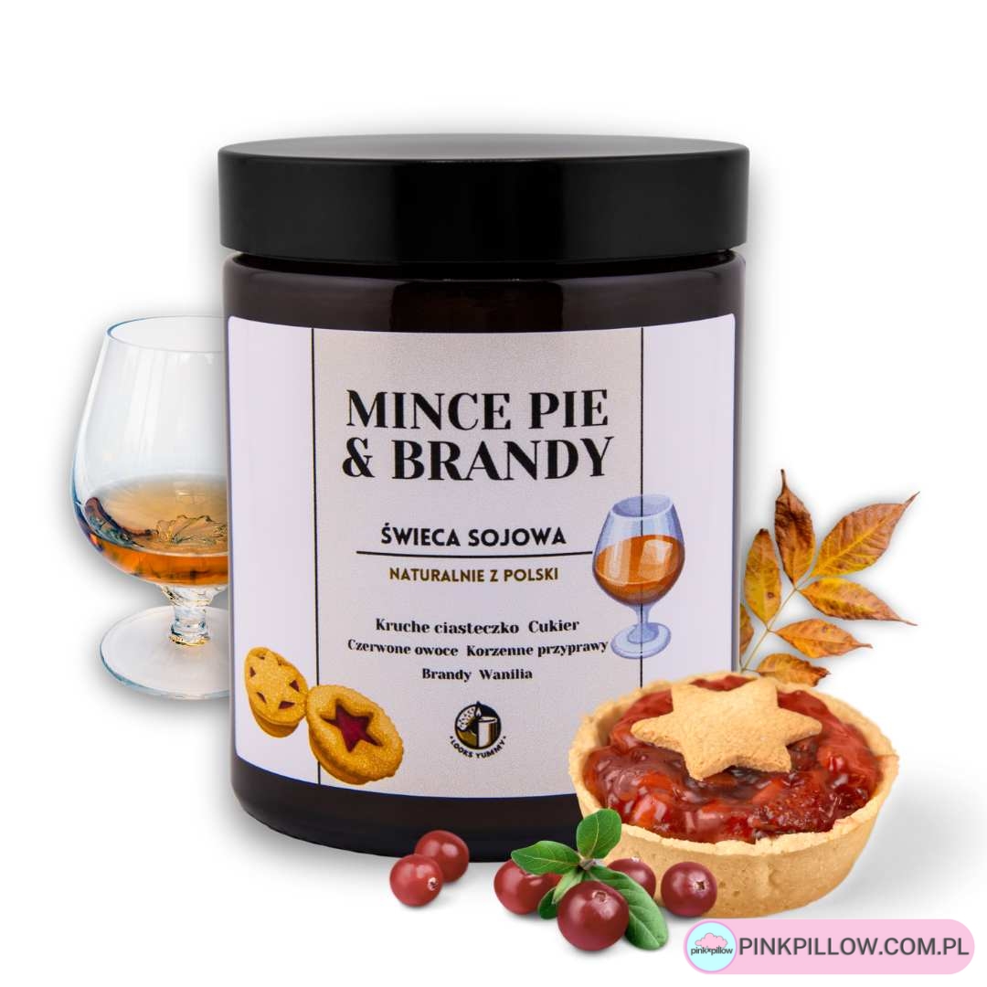 Świeca Jesień "Mince pie & Brandy"